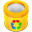 Empty Recycle Bin Icon 32x32 png